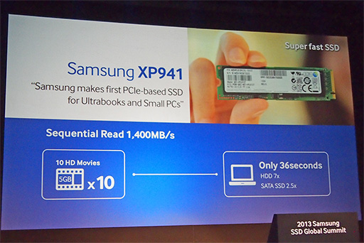 画像ギャラリー No.006のサムネイル画像 / Samsung,SATA比で16倍速いと謳う「NVM Express」対応のSSDを発表