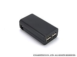 画像ギャラリー No.005のサムネイル画像 / 長時間の狩りに。最大4000mA対応で4台同時USB充電できるACアダプター