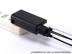 画像ギャラリー No.006のサムネイル画像 / 長時間の狩りに。最大4000mA対応で4台同時USB充電できるACアダプター