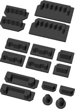 画像ギャラリー No.001のサムネイル画像 / Wii U本体用とWii U GamePad用の接続端子キャップセットが20日に発売