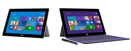 Microsoft֥åȤοǥSurface 2סSurface Pro 2פԾȯɽSurface 2Tegra 4Pro 2Haswell