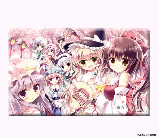 画像集no 001 天板に 東方project のイラストを配したノートpcの予約受付が開始に