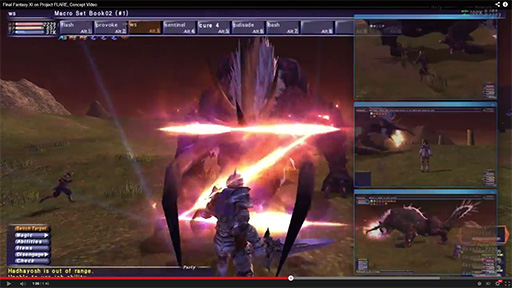 Final Fantasy XI on Project FLARE, Concept Video