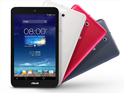 ���������꡼ No.002�Υ���ͥ������ / ASUS��8������վ���ܤ�Android���֥�å�ü����ASUS MeMO Pad 8�פ�ȯɽ��3������Х�Ÿ���ǡ����ο��˹�碌������ꥫ�С����Ѱ�