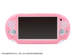 画像ギャラリー No.017のサムネイル画像 / ゲームテックの新型PS Vita用シリコンカバーに新色ピンクとブルーが加わる