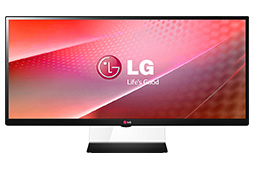 画像集#010のサムネイル/LGがアスペクト比21:9の液晶ディスプレイを大幅拡充。解像度3440×1440ドットのハイエンドや,コンパクトな25インチサイズが発売に