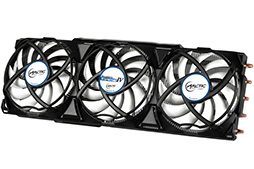 画像集#002のサムネイル/ARCTIC,新型GPUクーラー4モデルを発表。全モデルがカード背面側の大型ヒートシンクを採用