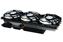 画像集#005のサムネイル/ARCTIC,新型GPUクーラー4モデルを発表。全モデルがカード背面側の大型ヒートシンクを採用