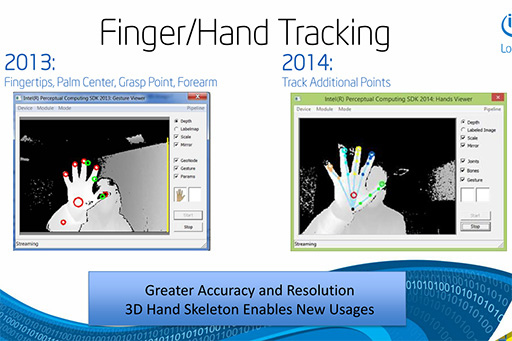 画像集#006のサムネイル/［GDC 2014］手指や顔認識は新型Kinect並み!? Intelが注力する「RealSense Technology」はここまで進化した