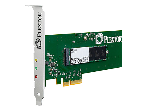画像集#001のサムネイル/PlextorのPCIe x2対応SSD計3製品が発売。容量128GBで2万円台前半から