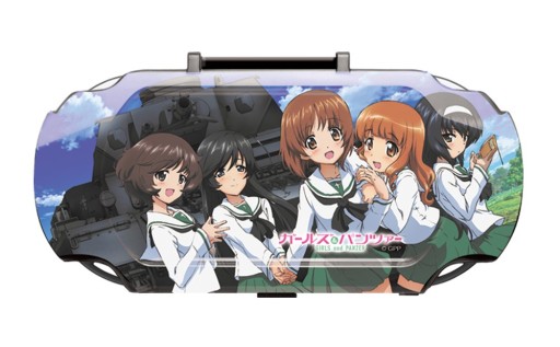 ガールズ パンツァー デザインの新型ps Vita用アクセサリーセットが登場 ガールズ パンツァー デザインの新型ps Vita用アクセサリーセットが登場