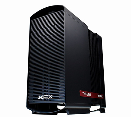 画像集#001のサムネイル/ドスパラ,XFXブランドのゲーマー向けPCケースを取扱開始。第1弾は8基のファンを搭載可能なATXケース