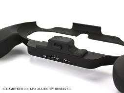 画像ギャラリー No.005のサムネイル画像 / ゲームテック，バッテリー内蔵の新型PS Vita用グリップと，Wii U本体の電源端子からWii U GamePadの充電が可能なケーブル