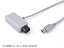 画像ギャラリー No.019のサムネイル画像 / ゲームテック，バッテリー内蔵の新型PS Vita用グリップと，Wii U本体の電源端子からWii U GamePadの充電が可能なケーブル