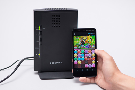 画像集#021のサムネイル/【PR】アイ・オーの無線LANルーター「WN-AC1600DGR2」。ゲーマーに優しい,超絶的な簡単さと高性能に惚れた