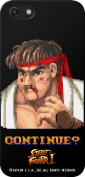 画像集#001のサムネイル/「ストリートファイターII」の“負け顔”がデザインされたiPhone 5&5Sケース