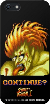画像集#007のサムネイル/「ストリートファイターII」の“負け顔”がデザインされたiPhone 5&5Sケース