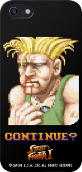 画像集#008のサムネイル/「ストリートファイターII」の“負け顔”がデザインされたiPhone 5&5Sケース