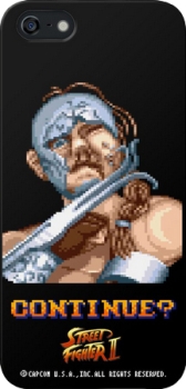 画像集#010のサムネイル/「ストリートファイターII」の“負け顔”がデザインされたiPhone 5&5Sケース