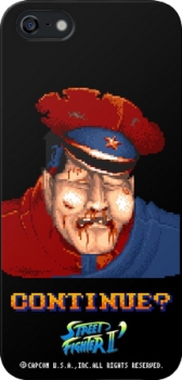 画像集#012のサムネイル/「ストリートファイターII」の“負け顔”がデザインされたiPhone 5&5Sケース