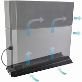 画像ギャラリー No.017のサムネイル画像 / ゲームテック,Wii UのセンサーバーとPS4用カメラをまとめてテレビの上に設置できるマウンターを発売。ファン&USBハブ搭載のPS4用スタンドも