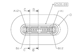 画像集#007のサムネイル/もう差し込むときに迷わない!? 上下対称形状の新端子「USB Type-C」規格化が完了