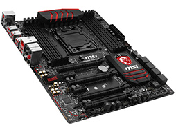 画像集#011のサムネイル/「Intel X99」チップセット搭載のゲーマー向けマザーボードを各社が一斉に発表。第1弾はASRock,ASUS,GIGABYTE,MSIから計8製品