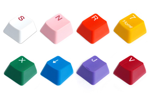 ������#001�Υ���ͥ���/Cherry MX���ѱѸ쥭���ܡ��ɸ����θ��ѥ����ȥåפ˿���8�����ä��