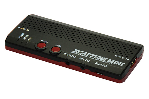 画像集#002のサムネイル/マイコンソフト,USB電源で動くコンパクトなゲーマー向けビデオキャプチャユニット「XCAPTURE-MINI」を10月中旬に発売