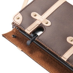 画像ギャラリー No.004のサムネイル画像 / 旅行鞄風デザインのNew 3DS LL用ケースがサイバーガジェットから発売