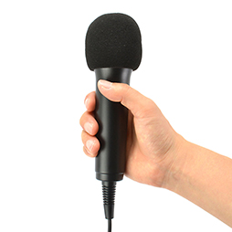 画像ギャラリー No.002のサムネイル画像 / 基本的にはカラオケ用。PS4やWii Uなどに対応のマイクがゲームテックから