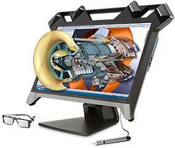 画像ギャラリー No.001のサムネイル画像 / HP，VR対応ディスプレイを発表。回り込んで立体物を見ることが可能に