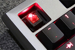 画像集#007のサムネイル/［CES 2015］「Cherry MX」のZF，キー入力の遅延を小さくした高速入力重視の赤軸キーボード「MX Board 6.0」発表