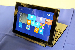 画像ギャラリー No.007のサムネイル画像 / Dell，LTE対応SIMロックフリーモデルも用意した10.1インチのWindows 8.1タブレットとAndroid 5.0タブレットを4月下旬に発売