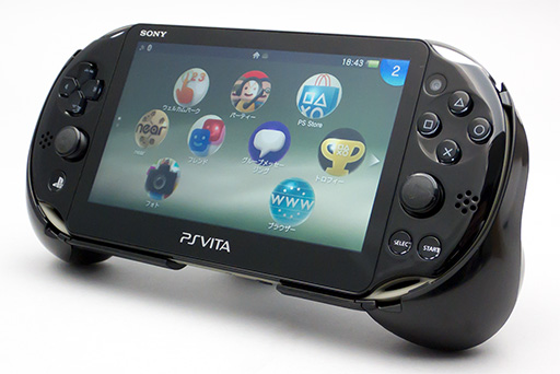 PS Vitaに［L2/R2］トリガーを追加できるグリップ」を試す。これはPS4 