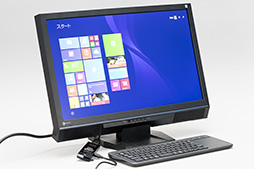 画像ギャラリー No.003のサムネイル画像 / HW短評:Intel「Compute Stick」(1) スティック型PCの実力をベンチマークとブラウザゲームでチェック