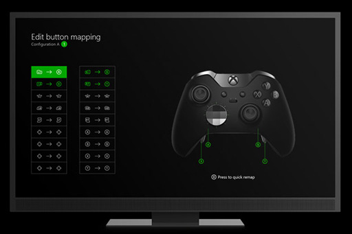 画像集 No.008のサムネイル画像 / Xbox One＆PC用の「Xbox Elite Wireless Controller」が北米で10月に発売。149.99ドルの高価なゲームパッドはカスタマイズ性の高さがウリ
