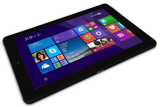 画像ギャラリー No.001のサムネイル画像 / 脱着式キーボード付きで2万4400円のWindows 8.1タブレットが発売に