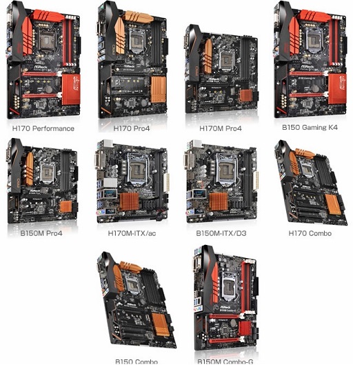 ���������꡼ No.001�Υ���ͥ������ / H170�����B150���åץ��å���ܤ�ASRock�������ޡ������ޥ�����ȯ��