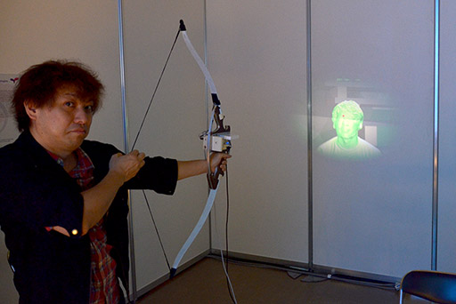 ���������꡼ No.010�Υ���ͥ������ / ��SIGGRAPH ASIA��HMD�ʤ����θ��Ǥ��륢�������꡼��VR��Electric Bow Interface 3D��