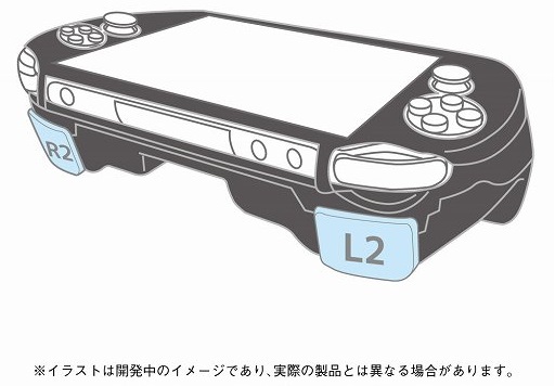 「PCH-1000型専用 L2／R2ボタン搭載グリップカバー」が12月末に発売。価格はPCH-2000用と同じ4298円