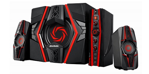 画像ギャラリー No.002のサムネイル画像 / アスク,AVerMedia製のゲーマー向け2.1chスピーカー「Ballista」を発売