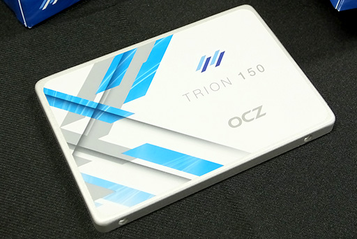 画像集 No.002のサムネイル画像 / 実効性能は前世代の5割増し。OCZが来週末発売の新型SATA SSD「Trion 150」をアピール