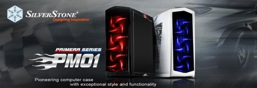 画像ギャラリー No.001のサムネイル画像 / フロント3連ファンが目を惹くSilverStoneのゲーマー向けATXケース「Primera Series PM01」,国内発売決定