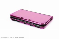 画像ギャラリー No.010のサムネイル画像 / ゲームテックのNew 3DS LL用シェルカバーに新色,クリアライム&ピンク