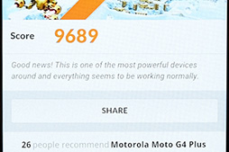 画像集 No.018のサムネイル画像 / Motorola「Moto G4 Plus」を試す。Snapdragon 617搭載のミドルクラス機はバランスの取れた性能のスマートフォンだった
