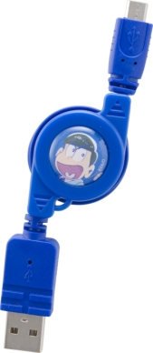 画像ギャラリー No.008のサムネイル画像 / 「おそ松さん」をあしらったPS4/PS Vita用巻取式microUSBケーブルが発売に