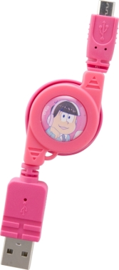 画像ギャラリー No.010のサムネイル画像 / 「おそ松さん」をあしらったPS4/PS Vita用巻取式microUSBケーブルが発売に