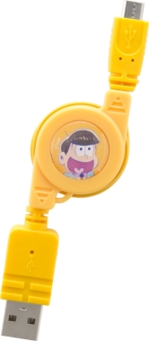 画像ギャラリー No.012のサムネイル画像 / 「おそ松さん」をあしらったPS4/PS Vita用巻取式microUSBケーブルが発売に