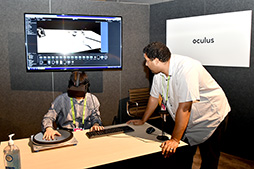 画像集 No.013のサムネイル画像 / ［SIGGRAPH］NVIDIAとOculus VRの先進的なVR技術を体験。先端技術展示会「Emerging Technologies」レポート前編